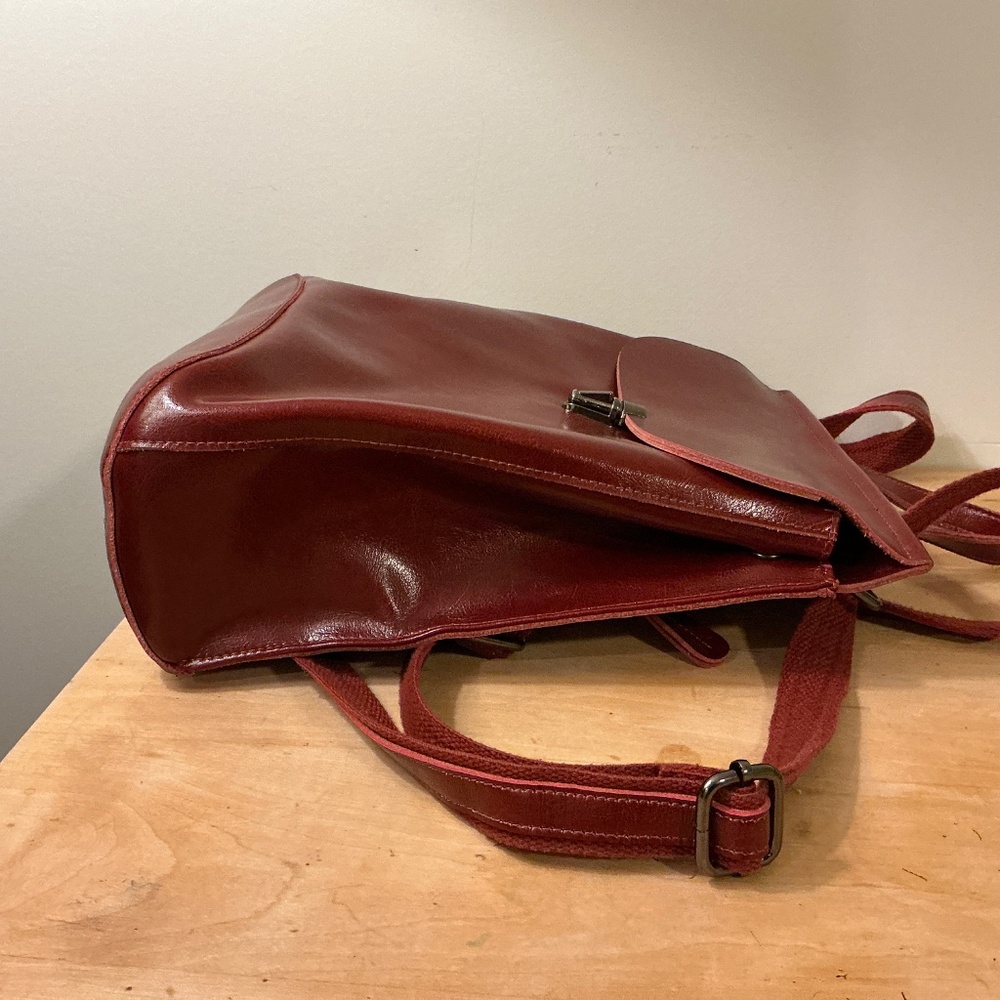 Women’s leather backpack Faux - Picture 3 of 3